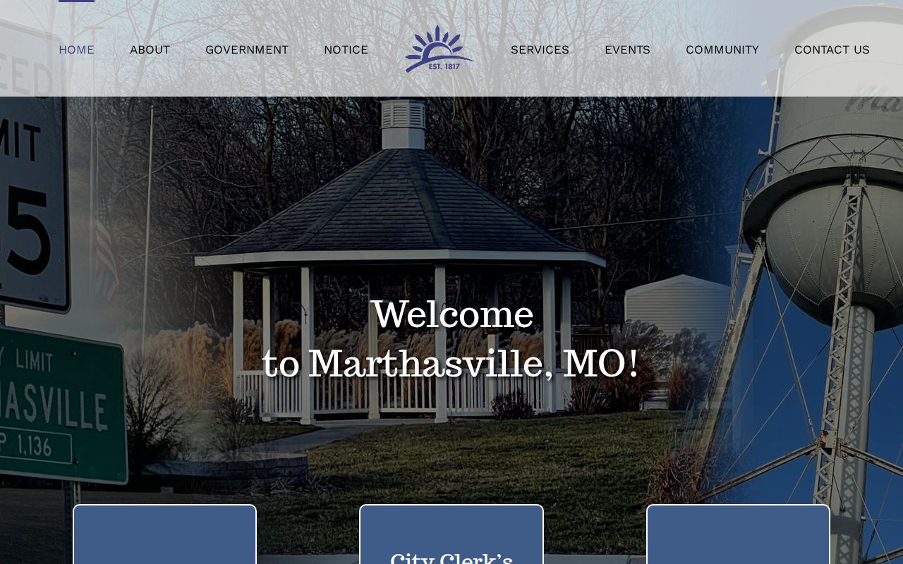 Marthasville City Hall source for recent arrest record contacts